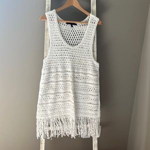 Crocheted vest